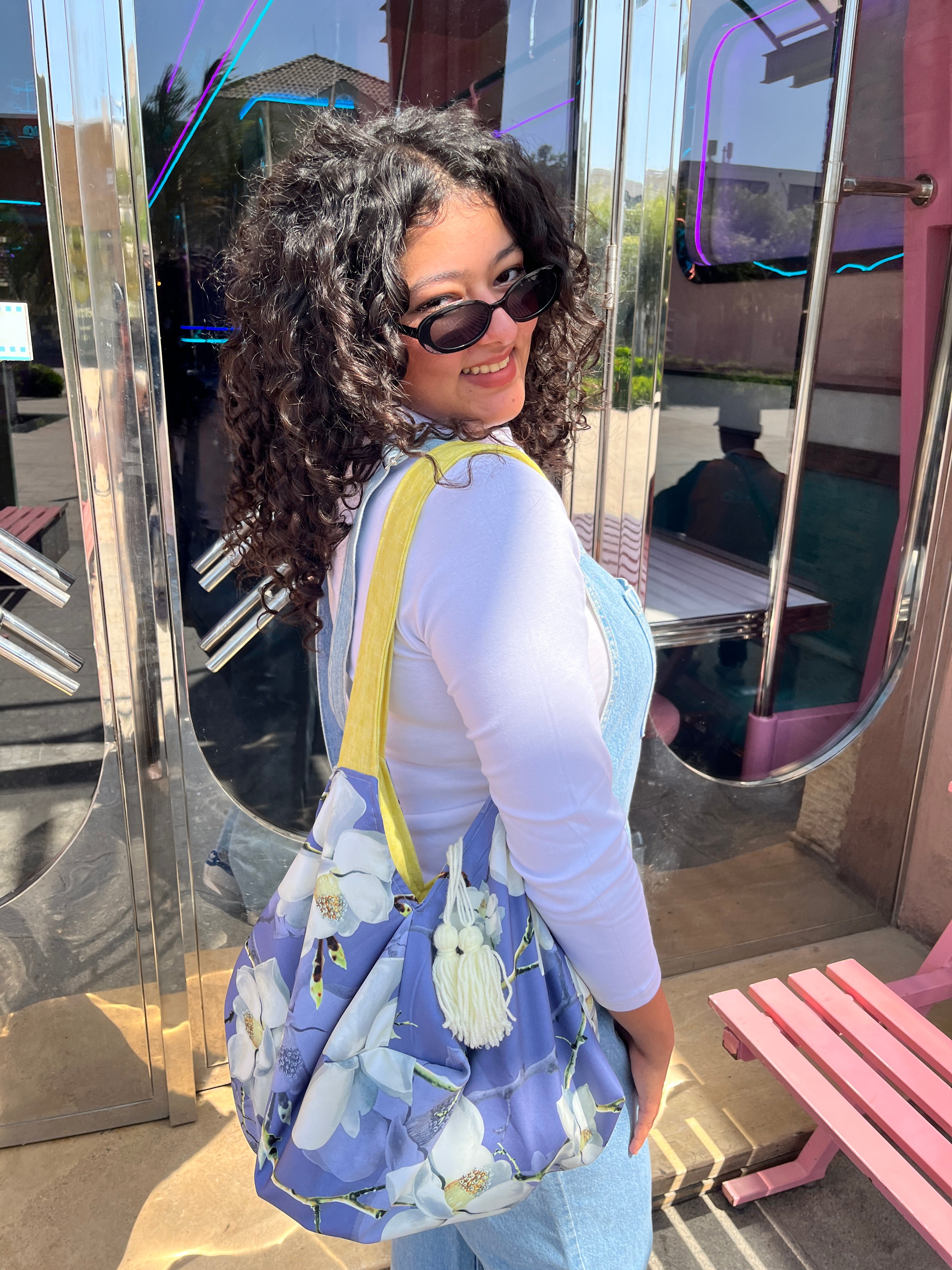 Lemon double faced bag