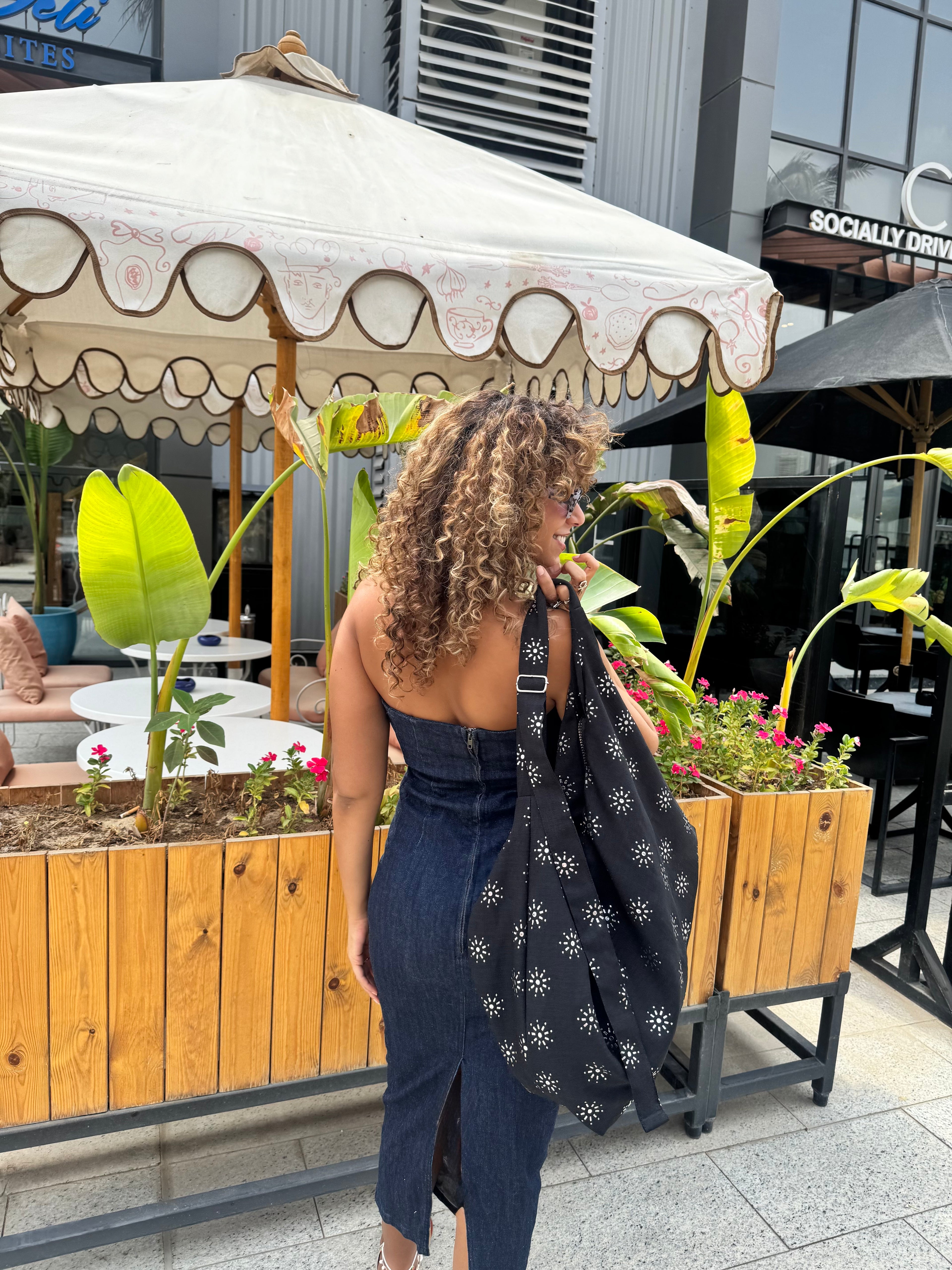Black Hobo Bag