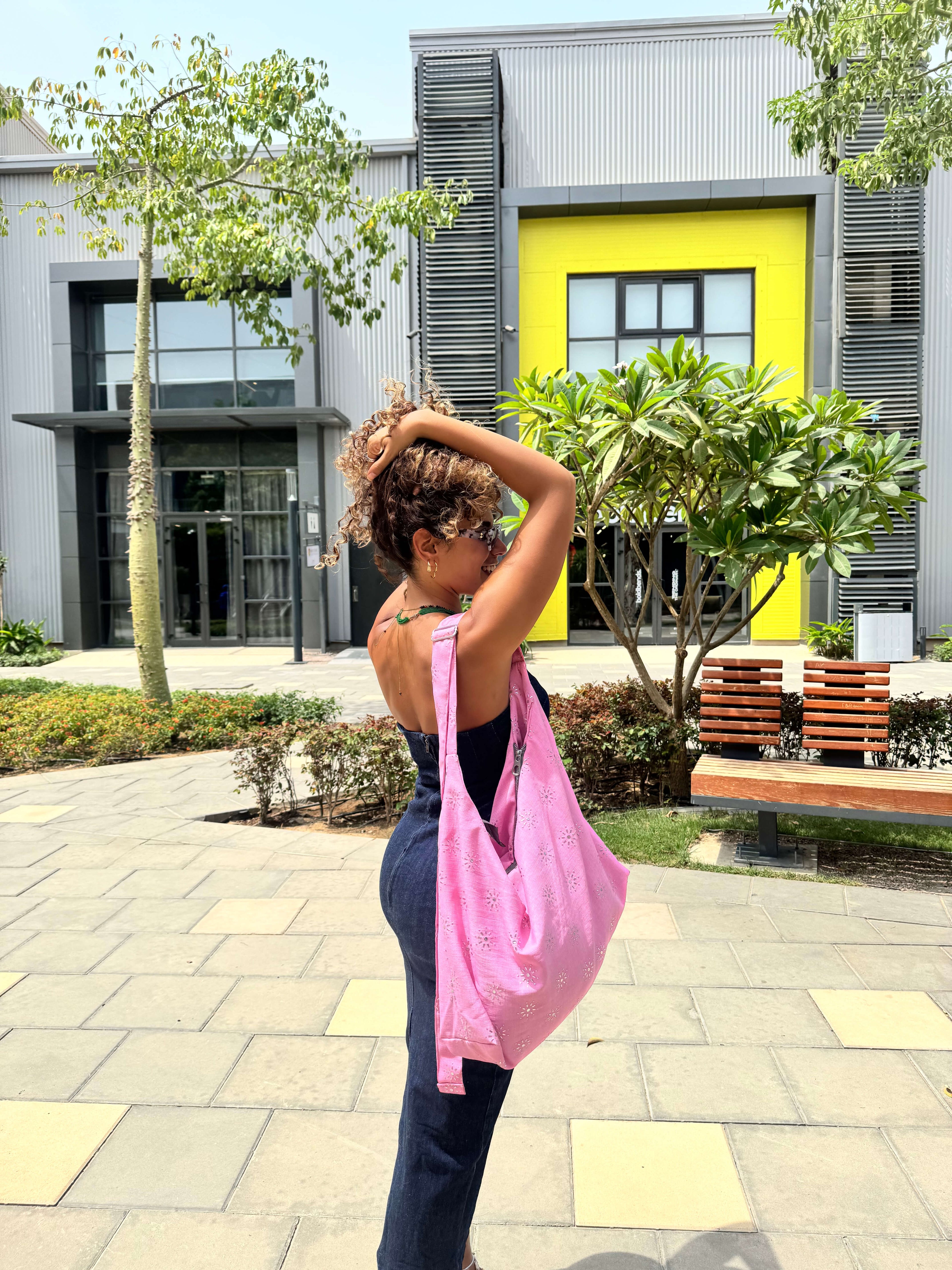 Pink Hobo Bag