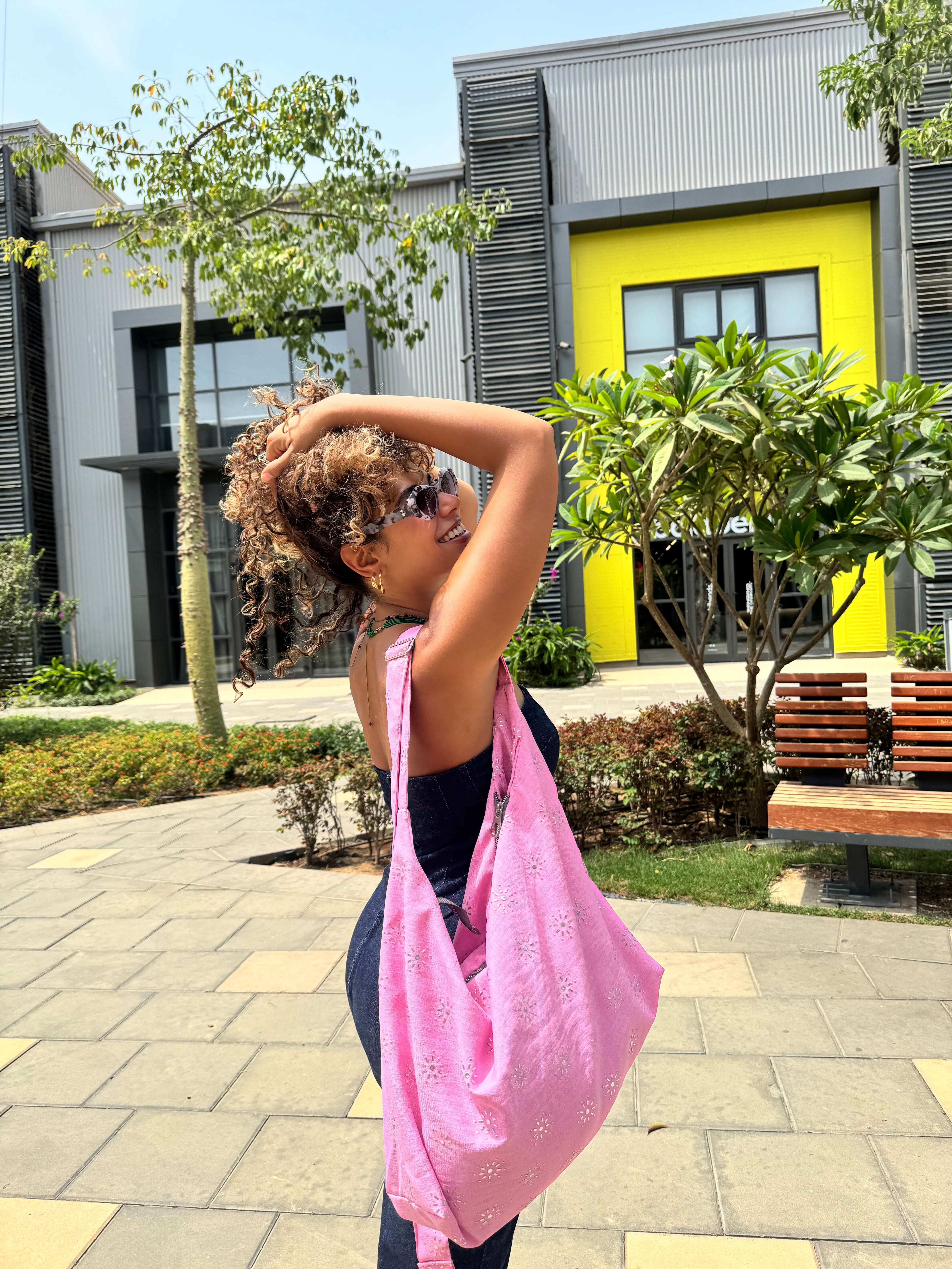 Pink Hobo Bag