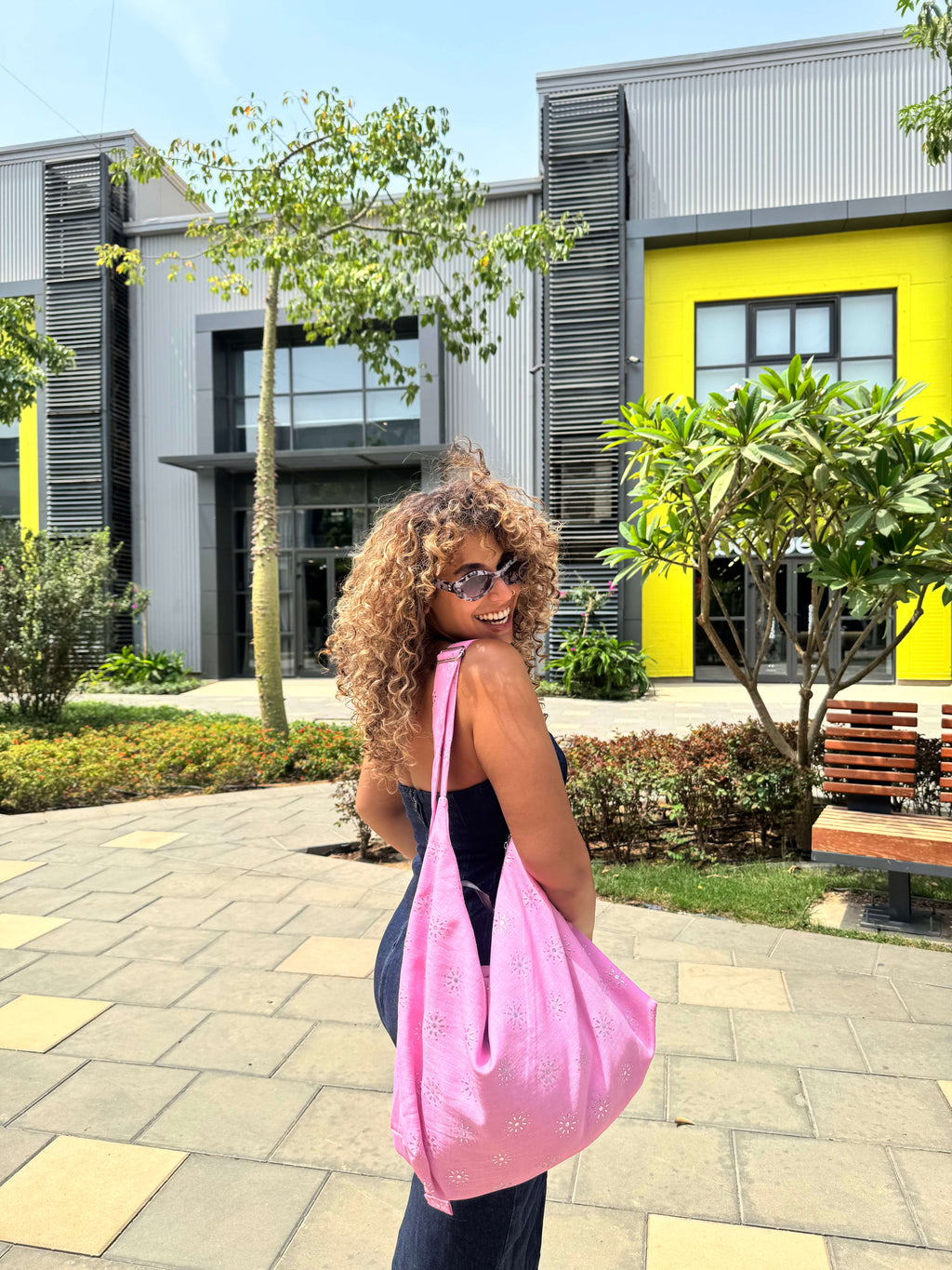 Pink Hobo Bag