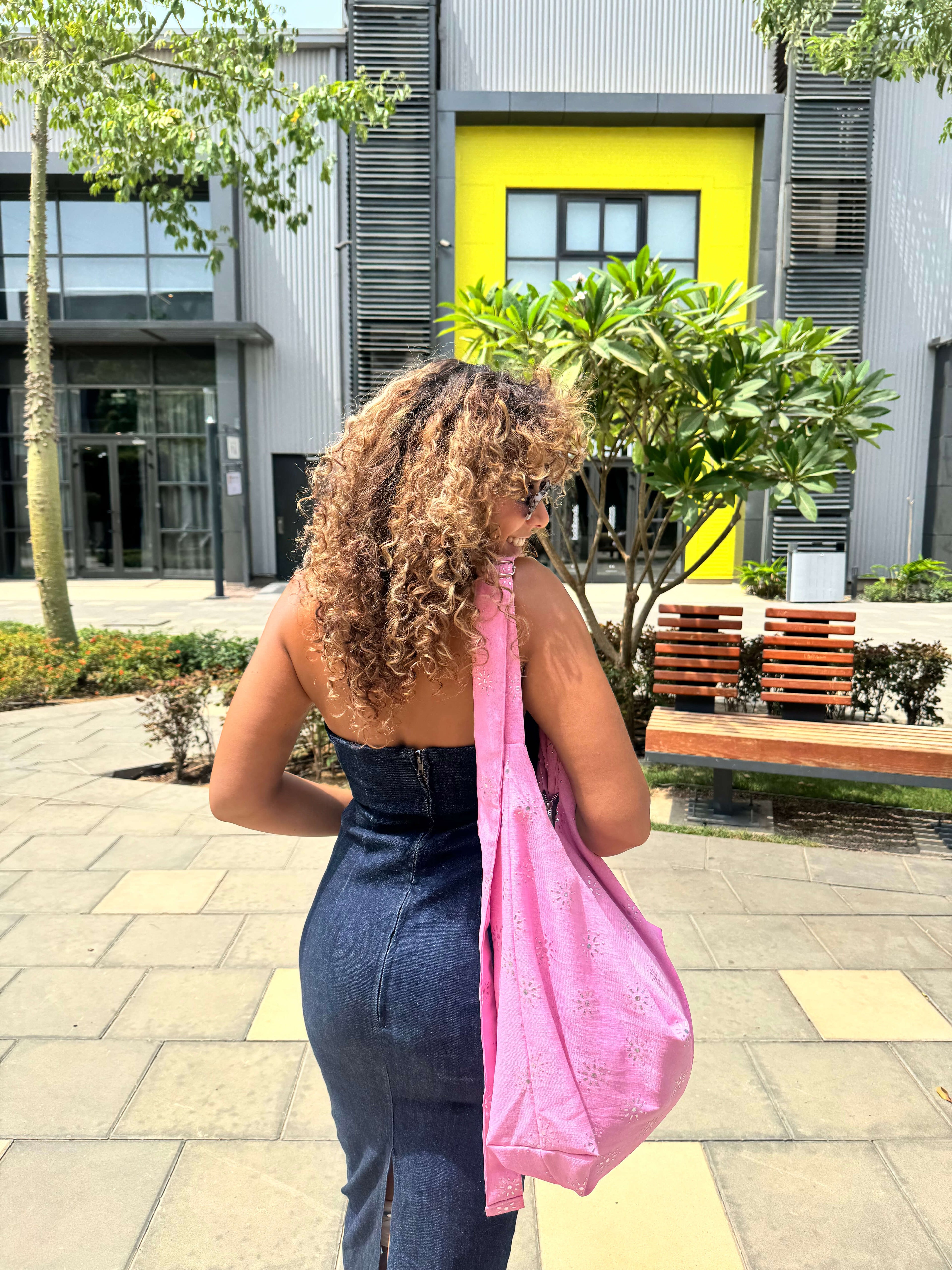 Pink Hobo Bag