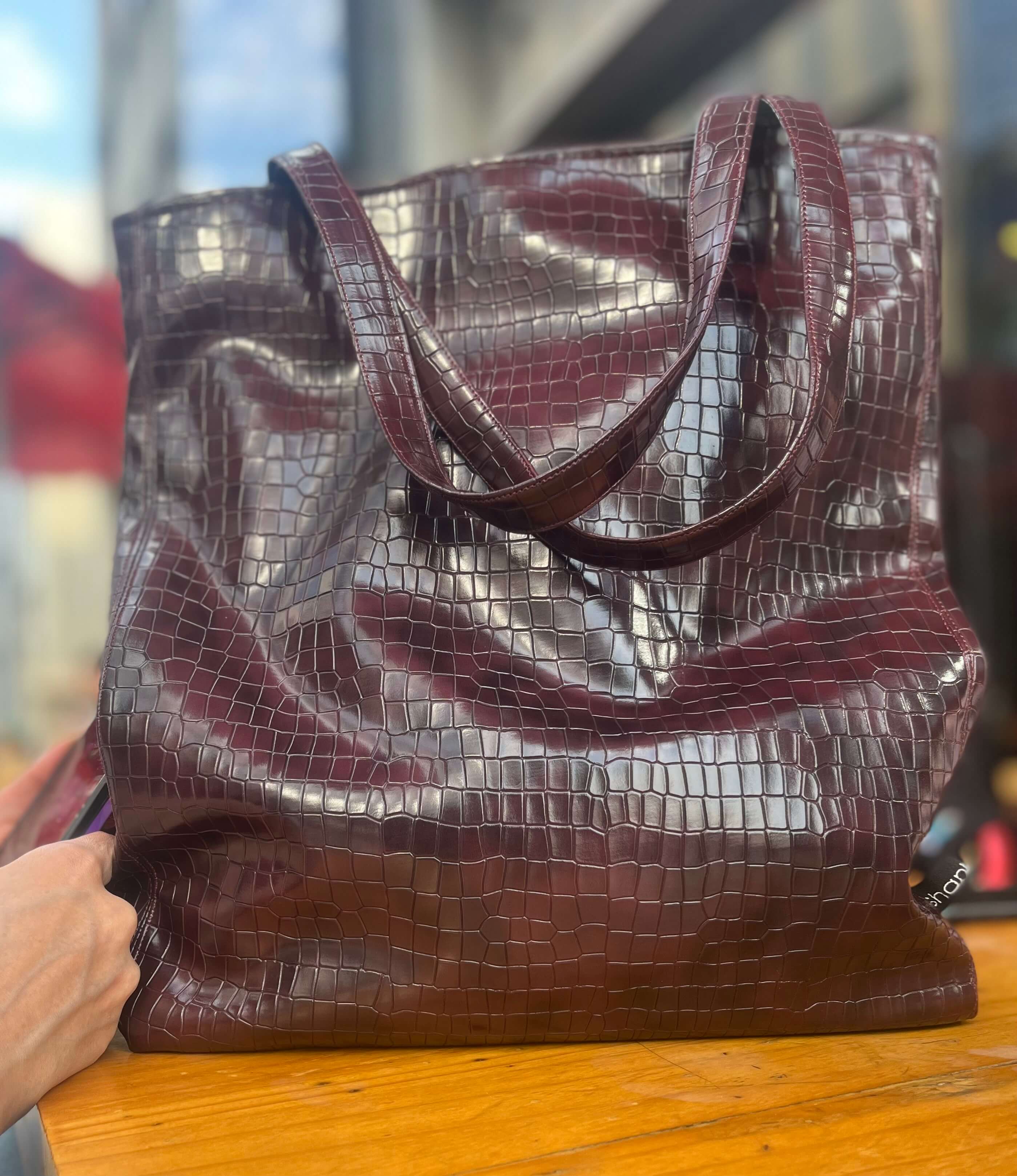 Leather Tote Bag
